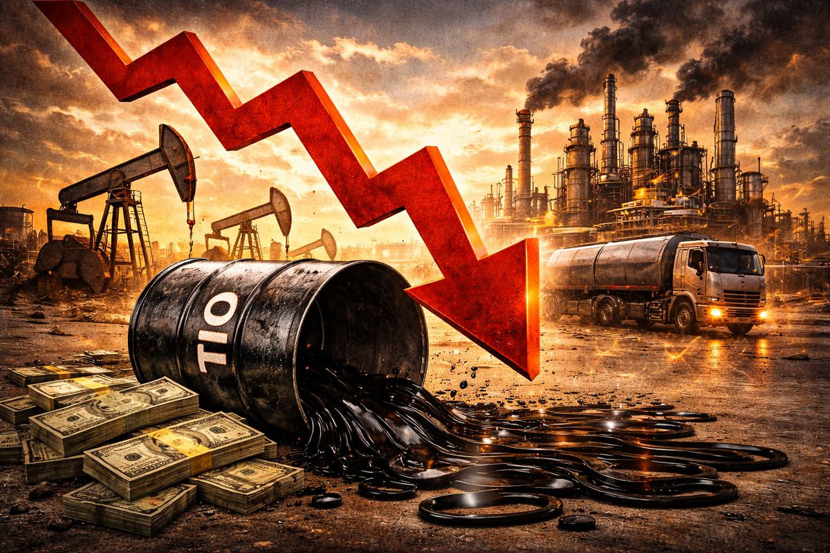 Analisis Ditengah Kekhawatiran Surplus: Minyak Melemah 1% - Data Pasar 2026-01-07